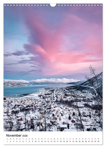 Produktbild: Norwegen - Eine Reise durch das skandinavische Land. (Wandkalender 2026 DIN A3 hoch), CALVENDO Monatskalender