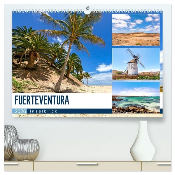 Produktbild: FUERTEVENTURA - Inselblick (hochwertiger Premium Wandkalender 2026 DIN A2 quer), Kunstdruck in Hochglanz