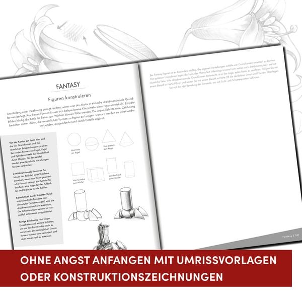 Produktbild: Die Kunst des Zeichnens &Uuml;bungsbuch. Mit neuem Trainingskonzept