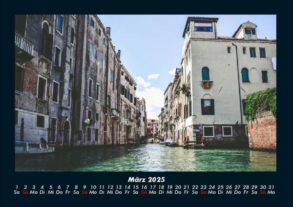 Produktbild: Venedig 2025 Fotokalender DIN A4