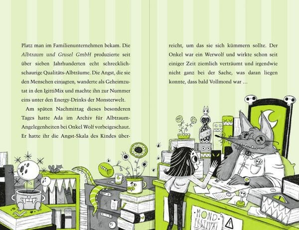 Produktbild: Ada Albtraum und Theo Tr&auml;ums&uuml;&szlig; &ndash; Eine schaurig-sch&ouml;ne Freundschaft