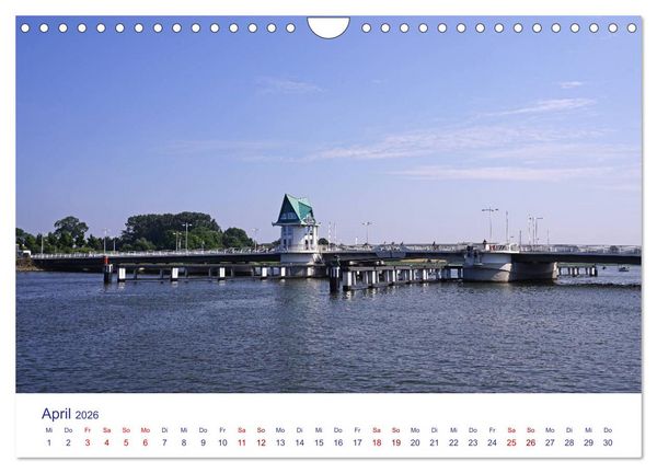 Produktbild: Radtouren ab Eckernf&ouml;rde (Wandkalender 2026 DIN A4 quer), CALVENDO Monatskalender