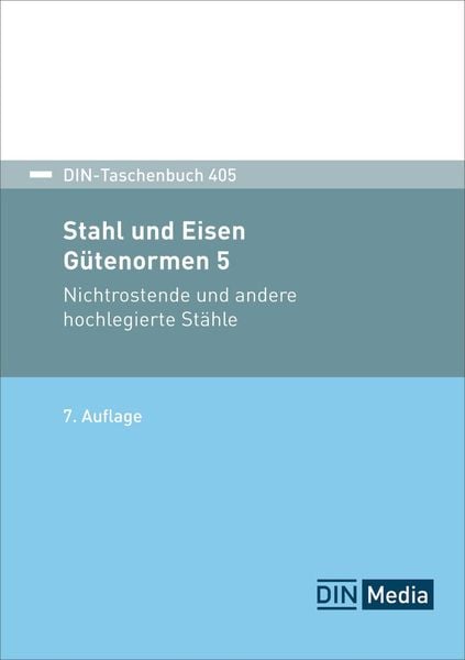 Produktbild: DIN-Taschenbuch 405