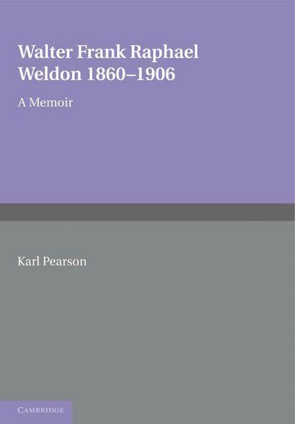 Produktbild: Walter Frank Raphael Weldon 1860 1906