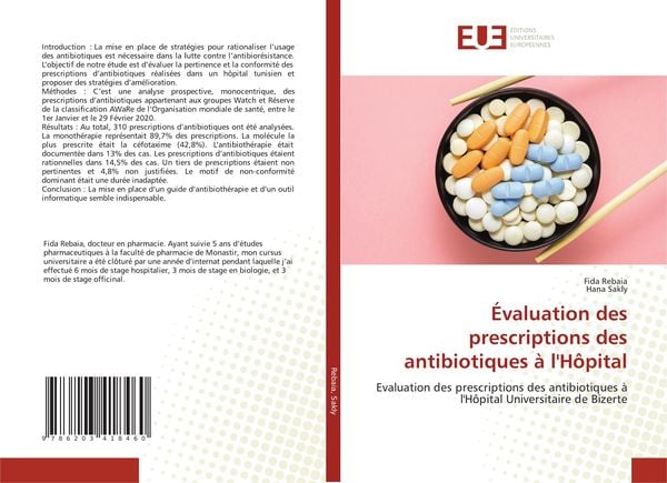 Produktbild: &Eacute;valuation des prescriptions des antibiotiques &agrave; l'H&ocirc;pital