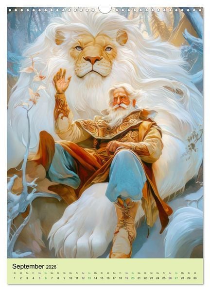Produktbild: Tr&auml;umerische M&auml;rchenwelt (Wandkalender 2026 DIN A3 hoch), CALVENDO Monatskalender