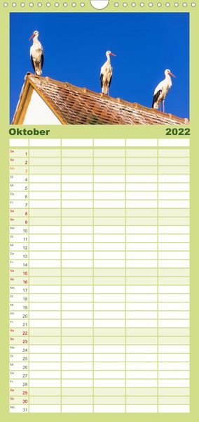 Produktbild: Familienplaner E L S A S S Impressionen (Wandkalender 2022 , 21 cm x 45 cm, hoch)