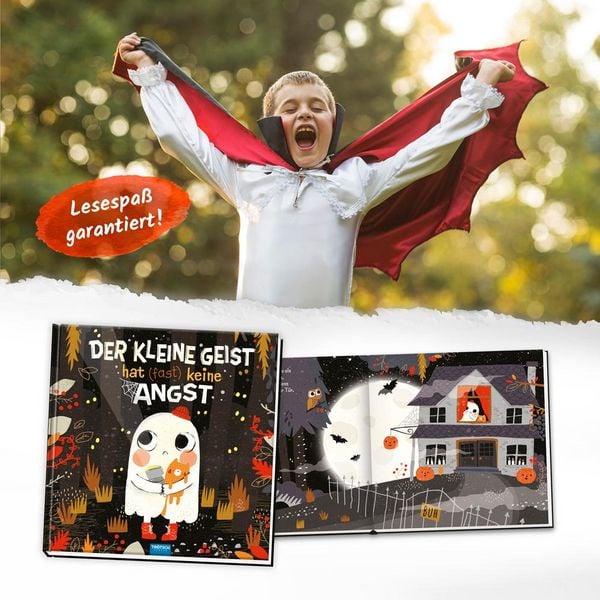 Produktbild: Tr&ouml;tsch Vorlesebuch Der kleine Geist hat (fast) keine Angst