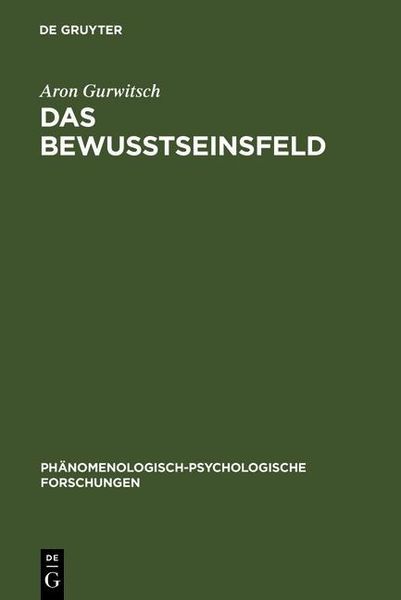 Das Bewußtseinsfeld