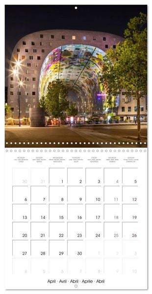 Produktbild: ROTTERDAM Highlights (Wall Calendar 2026 12 &times; 12 Inch) CALVENDO 12 Month Wall Calendar