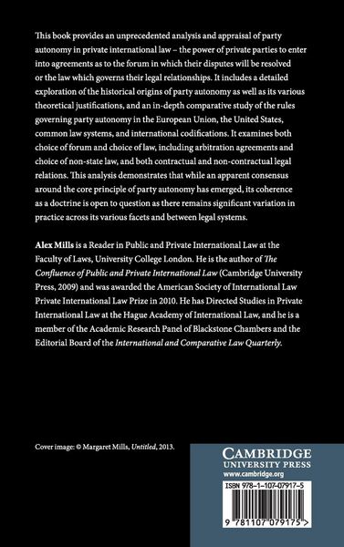 Produktbild: Party Autonomy in Private International Law