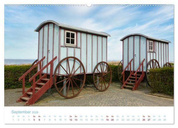Produktbild: Unterwegs auf Usedom (hochwertiger Premium Wandkalender 2026 DIN A2 quer), Kunstdruck in Hochglanz