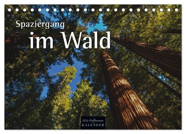 Produktbild: Spaziergang im Wald (Tischkalender 2027 DIN A5 quer), CALVENDO Monatskalender
