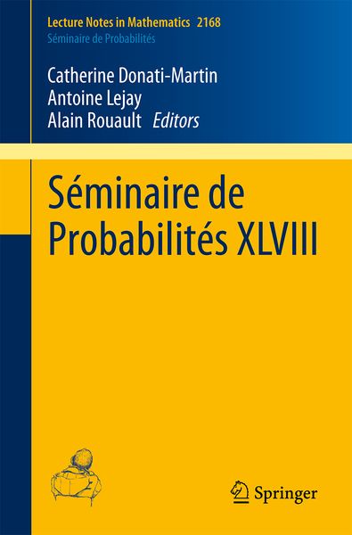 Produktbild: S&eacute;minaire de Probabilit&eacute;s XLVIII