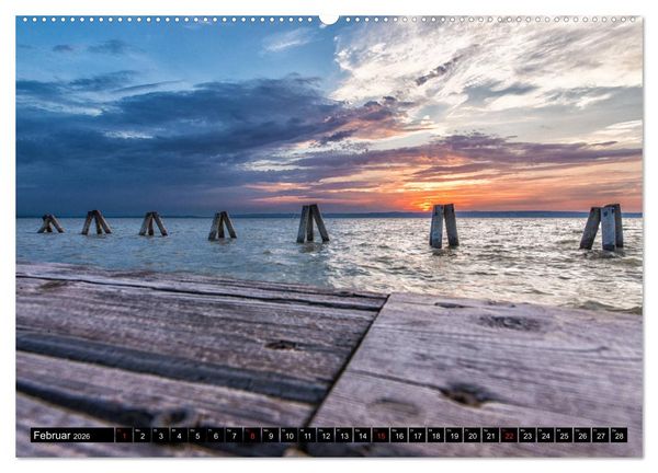Produktbild: Der idyllische Neusiedlersee (Wandkalender 2026 DIN A2 quer), CALVENDO Monatskalender