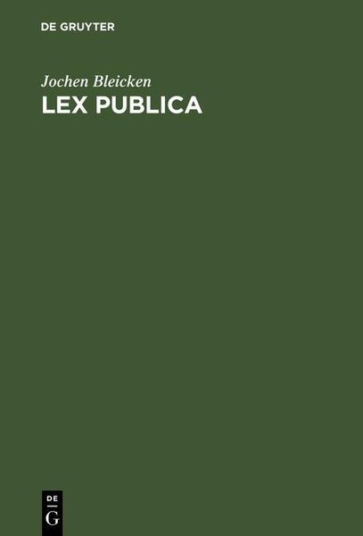 Produktbild: Lex publica