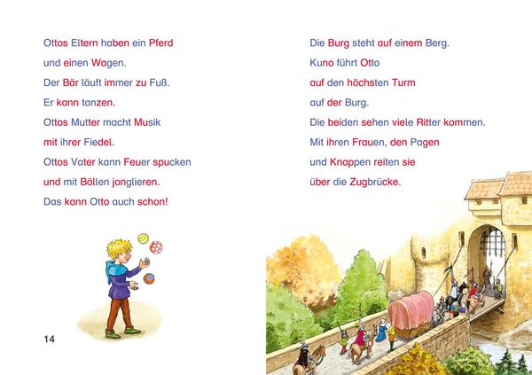 LESEMAUS zum Lesenlernen Sammelbände: Die spannendsten Ritter-Silben-Geschichten