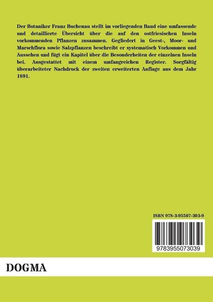 Produktbild: Flora der ostfriesischen Inseln