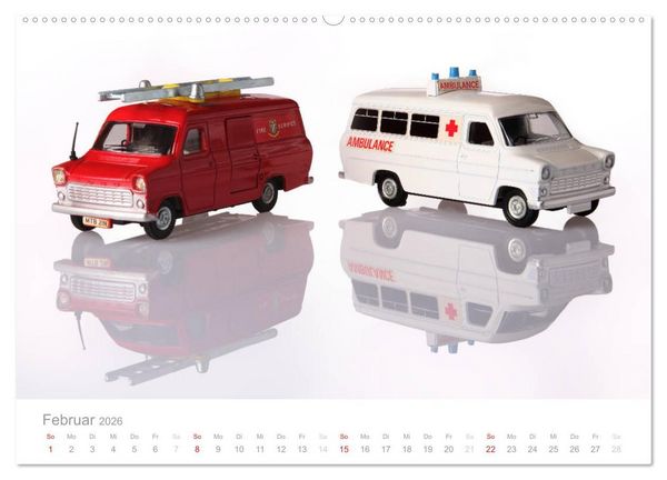 Produktbild: Dinky Toys Spielzeugautos (Wandkalender 2026 DIN A2 quer), CALVENDO Monatskalender