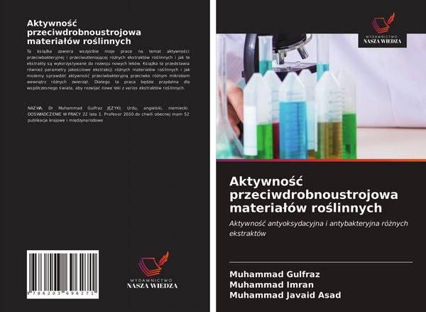 Produktbild: Aktywno&iquest;&iquest; przeciwdrobnoustrojowa materia&iquest;&oacute;w ro&iquest;linnych