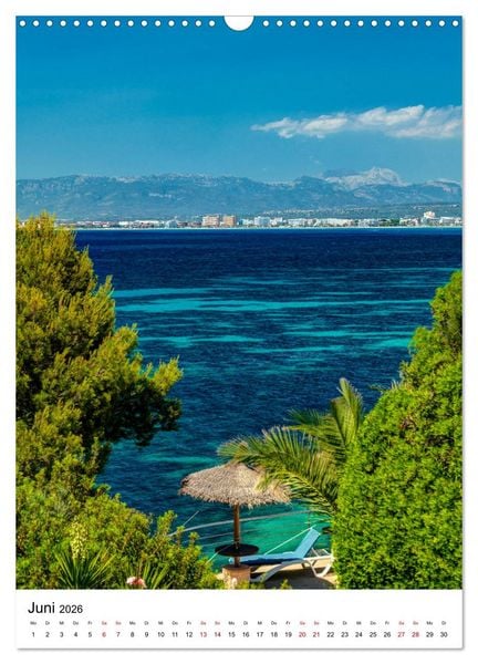Produktbild: Mallorca - Insel des Gl&uuml;cks (Wandkalender 2026 DIN A3 hoch), CALVENDO Monatskalender