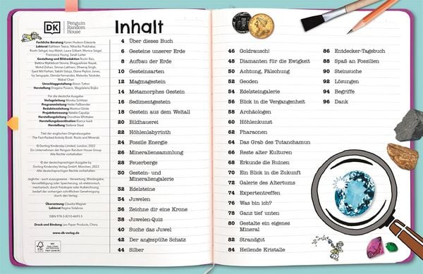 Produktbild: Mein Mitmach-Wissens-Kick. Steine und Mineralien
