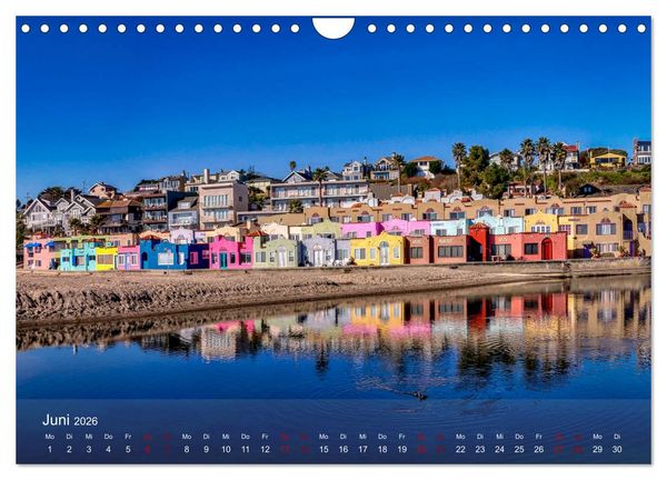 Produktbild: Traumstra&szlig;e Kaliforniens - California Highway No.1 (Wandkalender 2026 DIN A4 quer), CALVENDO Monatskalender