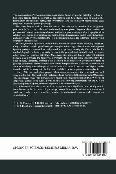 Produktbild: The Interpretation of Igneous Rocks