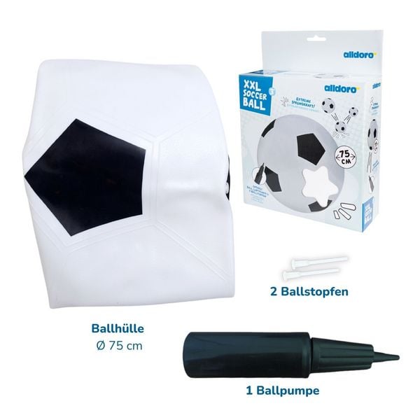 alldoro XXL-Fußball aufblasbar