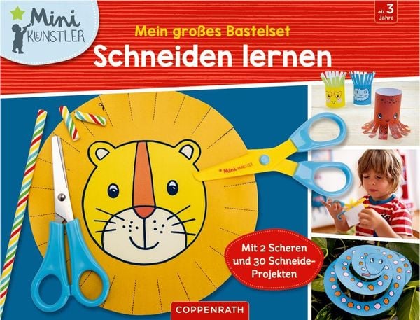 Produktbild: Mein großes Bastelset - Schneiden lernen (Mini-Künstler)
