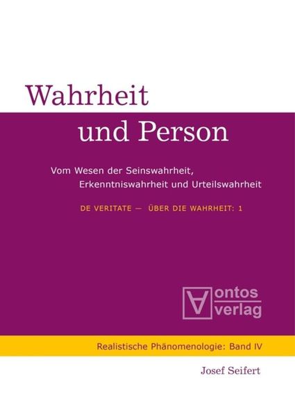 Produktbild: De Veritate - &Uuml;ber die Wahrheit