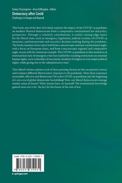 Produktbild: Democracy after Covid