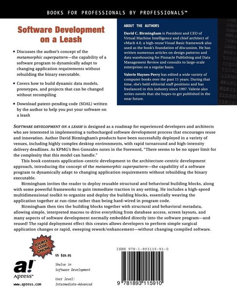 Produktbild: Software Development on a Leash