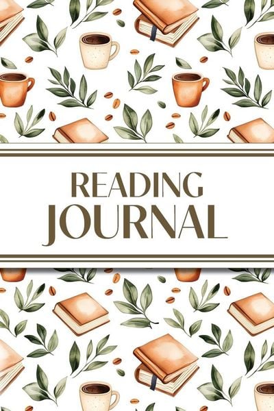 Produktbild: Reading Journal (Leaves, Coffee & Books)