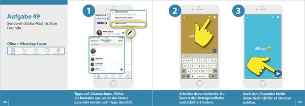 Meine Smartphone-Anleitung für iOS / iPhone – Smartphonekurs für Senioren (Kursbuch Version iPhone) – Das Kursbuch für Apple iPhones / iOS
