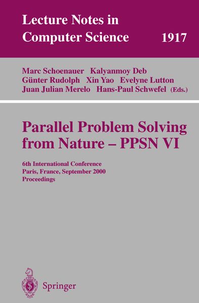 Produktbild: Parallel Problem Solving from Nature-PPSN VI