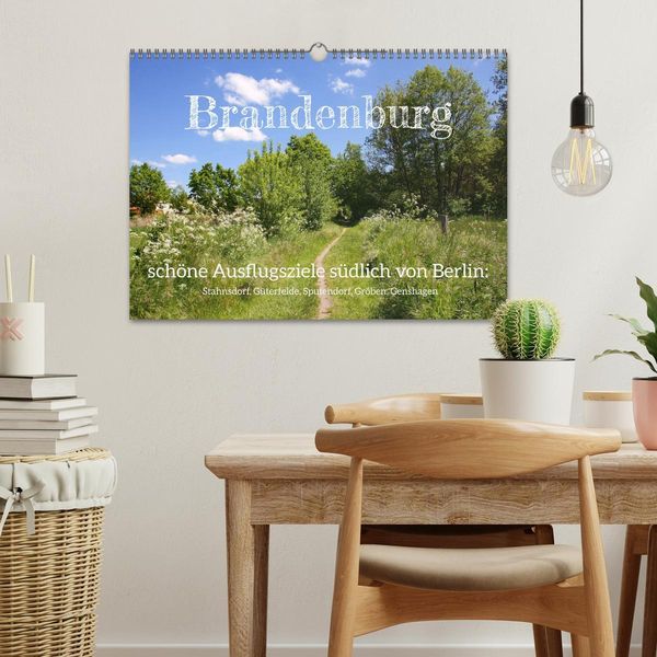 Produktbild: Brandenburg - sch&ouml;ne Ausflugsziele s&uuml;dlich von Berlin (Wandkalender 2026 DIN A3 quer), CALVENDO Monatskalender