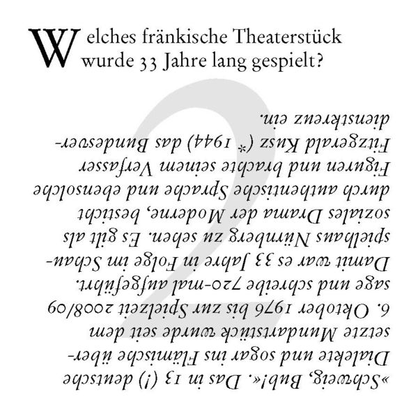 Produktbild: Franken-Quiz