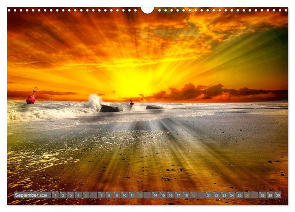 Produktbild: Friesland, verzauberte Landschaft an der Nordsee (Wandkalender 2026 DIN A3 quer), CALVENDO Monatskalender