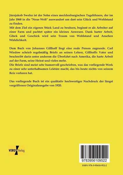 Produktbild: J&uuml;rnjakob Swehn der Amerikafahrer