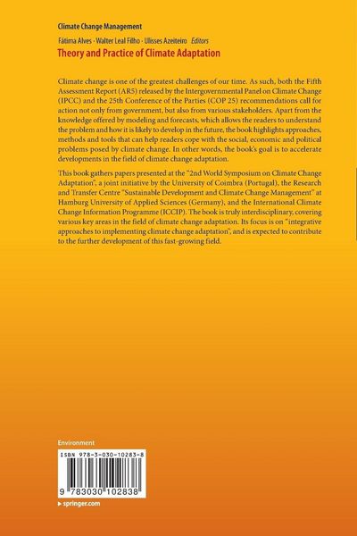 Produktbild: Theory and Practice of Climate Adaptation