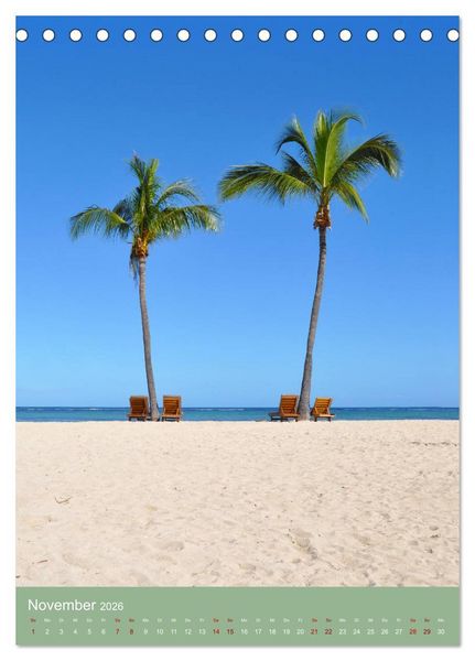 Produktbild: Erlebe mit mir das Inselparadies Mauritius (Tischkalender 2026 DIN A5 hoch), CALVENDO Monatskalender