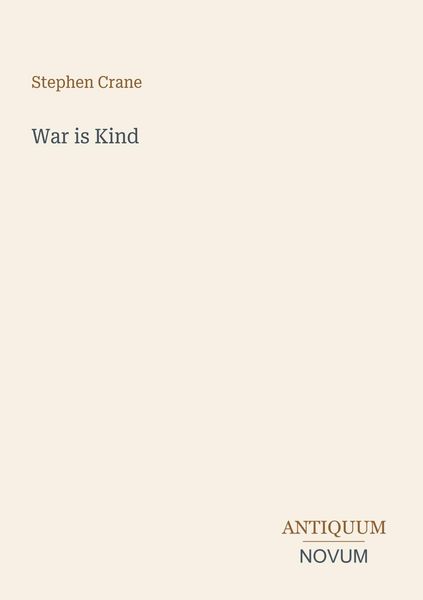 Produktbild: War is Kind