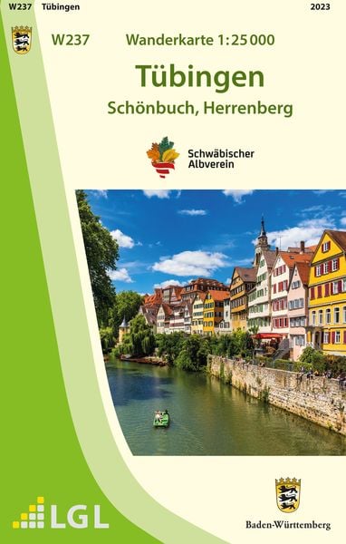 Produktbild: W237 Wanderkarte 1:25 000 T&uuml;bingen