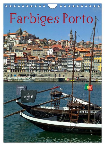 Produktbild: Farbiges Porto (Wandkalender 2026 DIN A4 hoch), CALVENDO Monatskalender