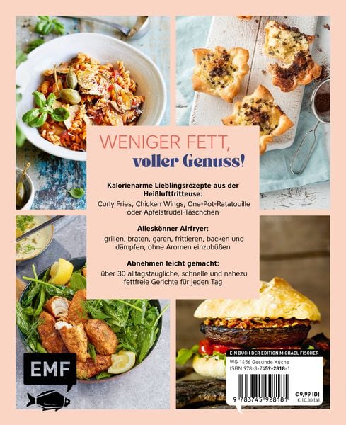 Produktbild: Abnehmen mit dem Airfryer &ndash; 30 Rezepte f&uuml;r die Hei&szlig;luftfritteuse