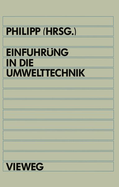 Produktbild: Einf&uuml;hrung in die Umwelttechnik