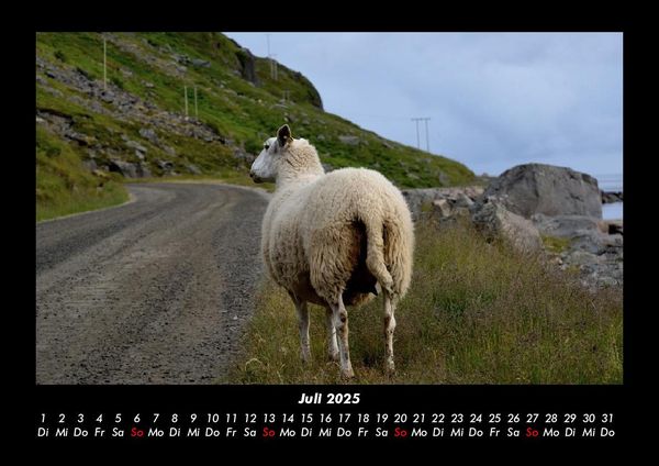Produktbild: Berge 2025 Fotokalender DIN A3