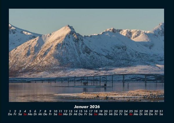 Produktbild: Bergige Welten 2026 Fotokalender DIN A4