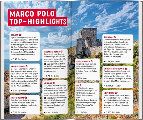 Produktbild: MARCO POLO Reiseführer Bulgarische Schwarzmeerküste